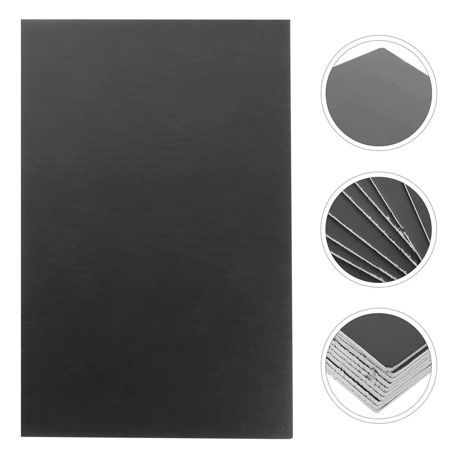 

Black Foam Board 30X20Cm 10Pcs Foam Core Boards Foam Poster Board Thick Foam Core Baking Board Mat Foam Sheets Craft Art