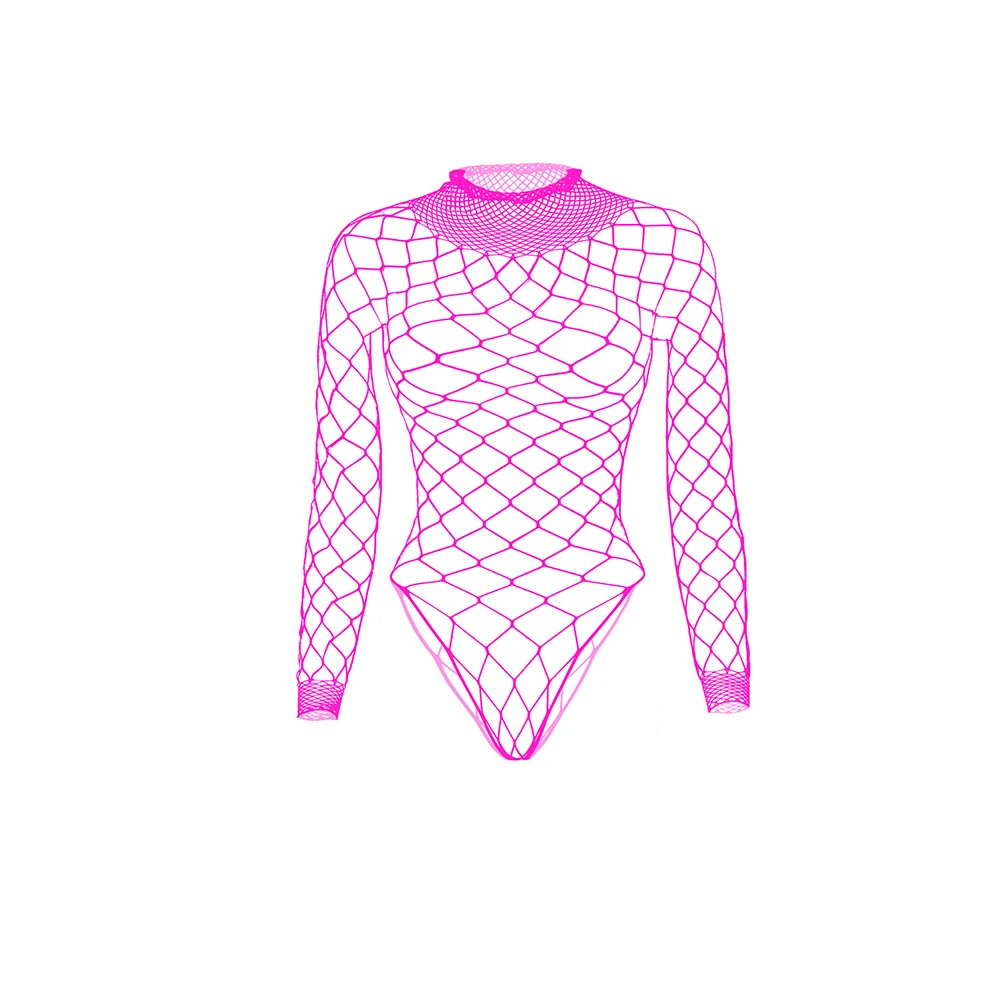 Sex Wear Sissy Underwear Mesh Long Sleeve Nighties Male Sexy Lingerie Mens Fishnet Bodysuit Guy Erotic Party Night Gay ClubWear men bodysuit jumpsuit men lingerie briefs