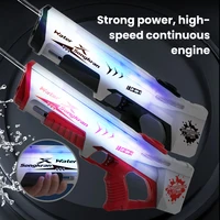 Fully Automatic Continuous Firing Water Gun Summer Electric Toy Gun Laser Cool Large Capacity Water Shooting Water Gun Toy 1