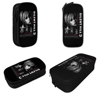 Silent Hill Heather Pencil Cases Horror Game Pen Box Pencil Bags Girls Boys Big Capacity Students School Gift Pencilcases 2