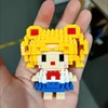 Disney 108 style Stitch LinaBell Hello Kitty Building Blocks Princess Cartoon Figrues Bricks Children's Assembly Toys Model Gift 4