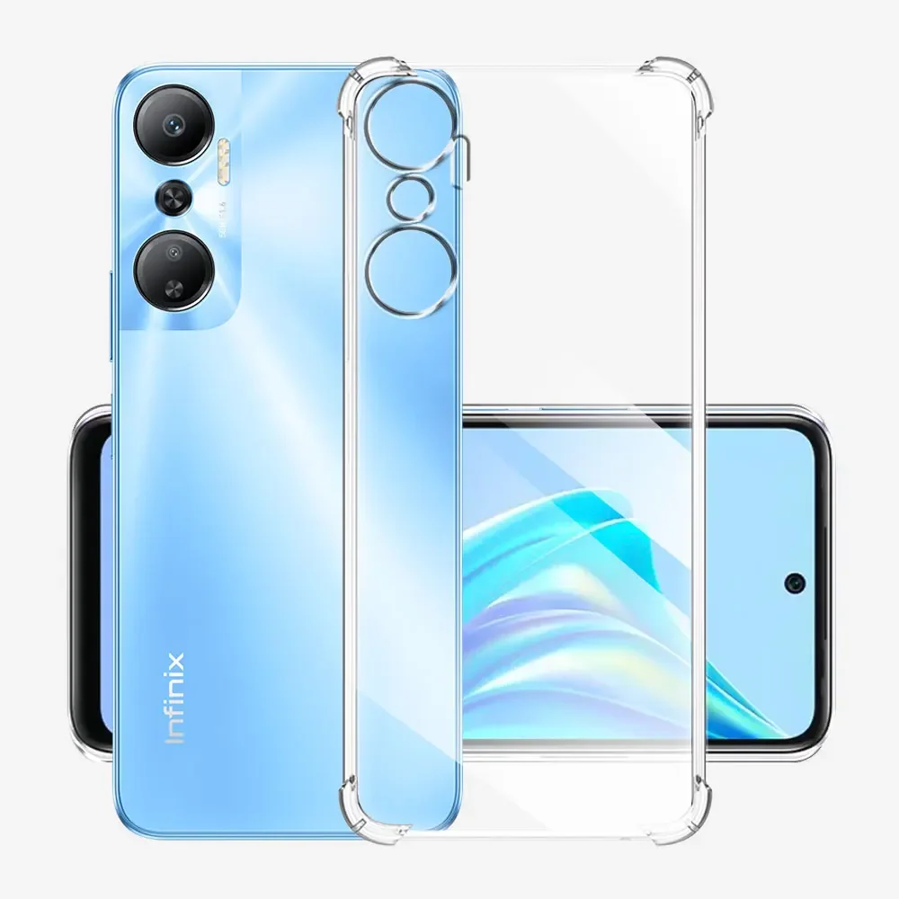 Silicone Soft Clear Shockproof Phone Case Cover