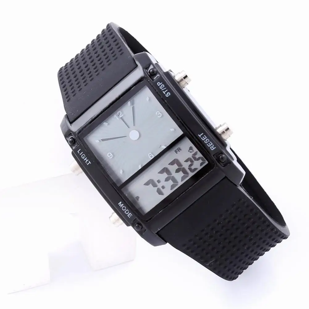 Electronic Wrist Watch Men Waterproof Digital Display Fashion Couple LED Luminous Digital Watch Student 4
