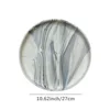 Round Bathroom Tray Decorative Dressing Table Tray Silicone Soap Rack Kitchen Countertop Storage Rack Coffee Table Decoration 6