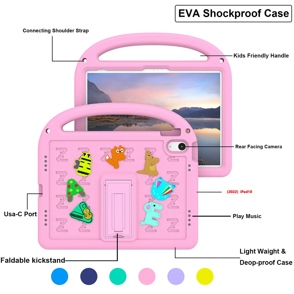 Cartoon Tablet Case with EVA Material