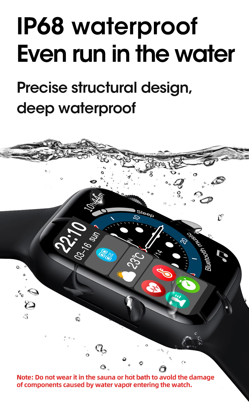 Wholesale W27 Pro Smart Watch Series 7 Wireless Charging Bluetooth Call Split Screen PIN Lock Smartwatch IWO 14 Support Siri NFC