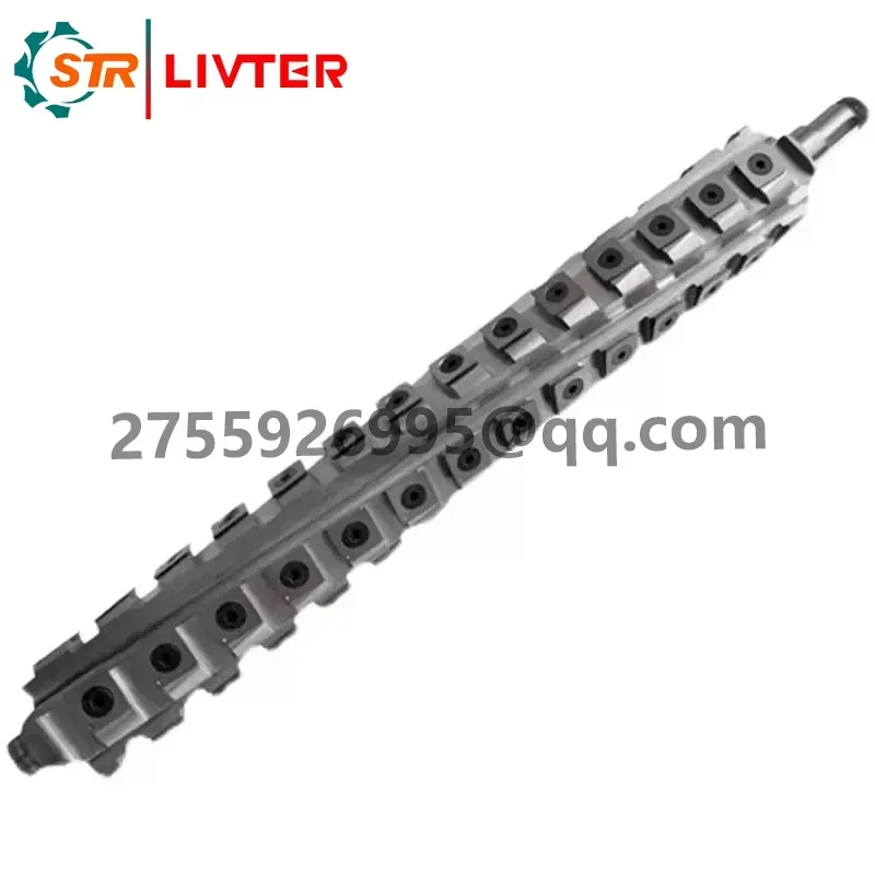 DeWalt DW735 및 DW735X 플래너용 업그레이드 나선형 커터헤드, 62 카바이드 블레이드 포함, R150 나선형 커터 샤프트