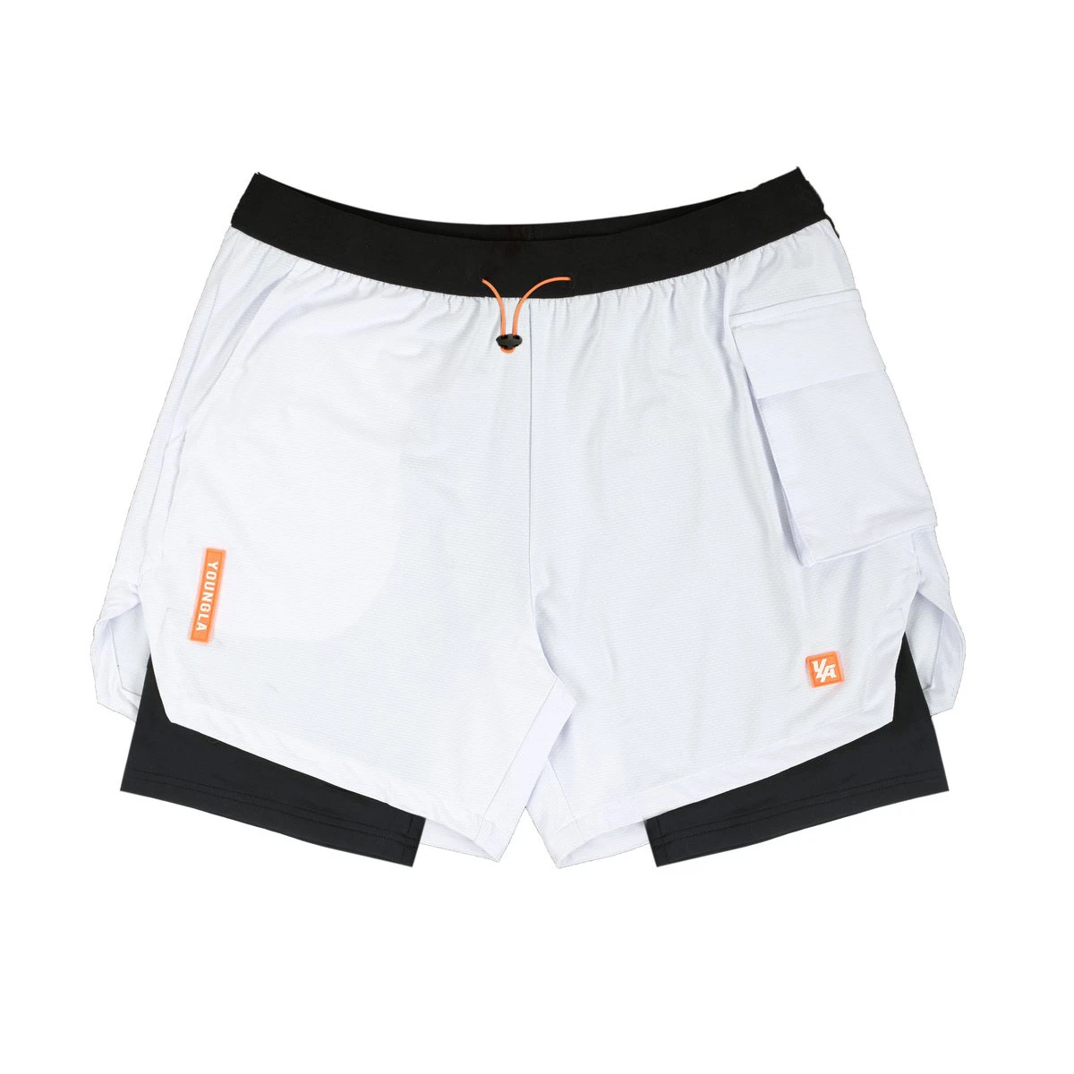 Sommer-Laufshorts für Herren, 2-in-1-Doppeldeck, schnelltrocknend, Bodybuilding, Fitness, Joggen, Workout, Training, Sport, kurze Hose für Männer