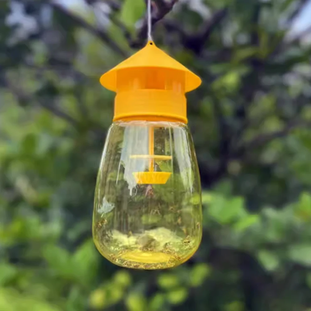 Fruit Fly Trap Yellow plastic drosophila trap anti fly fruit killer catcher orchard insect pest control products