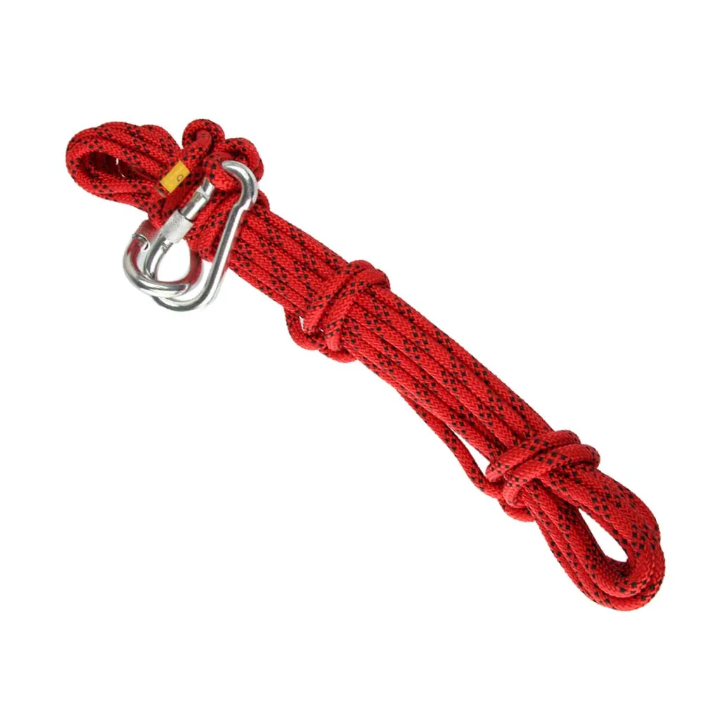 10M 8mm Dia Lifeline Climbing Rope Corn Outdoor Practical Gear