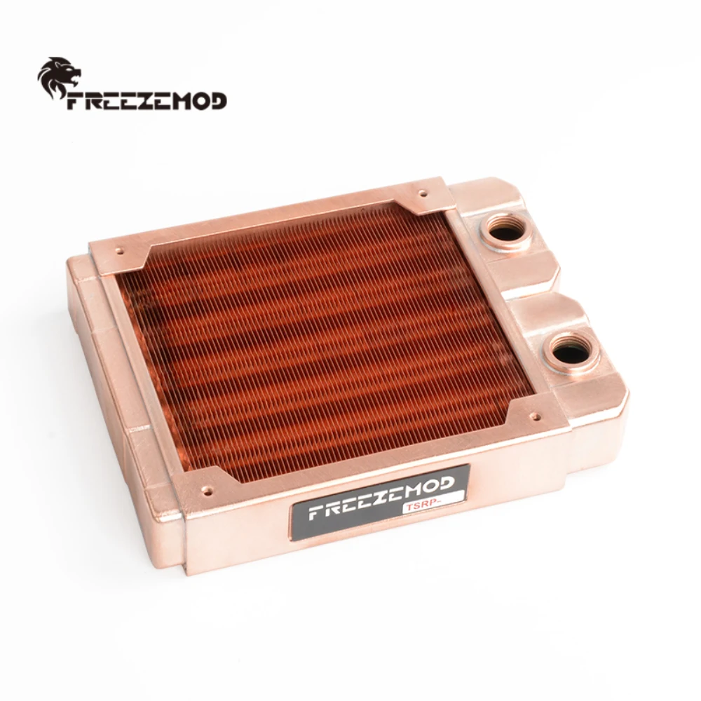 Zemod-full Copper Water Cooling Row para pc Fans 12cm Dissipador de Calor de 120 mm Linha Poderosa Dupla Camada Redonda Tsrp-zt120tg