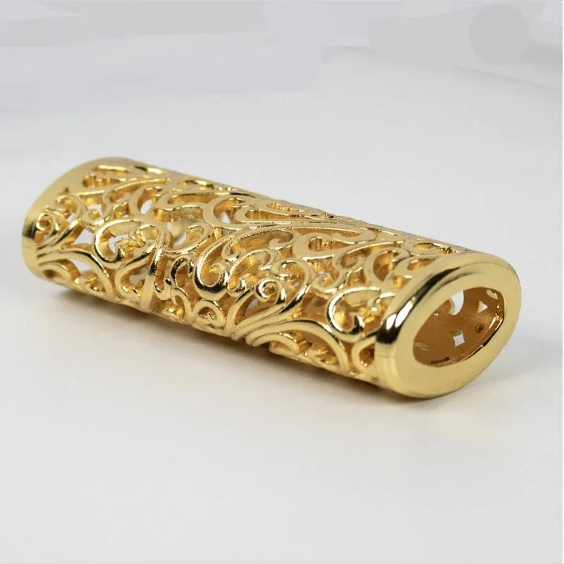 Metal Lighter Sleeve Cover Holder for BIC J6 Unique Gift for Smokers with Retro Hollow Out Design 4