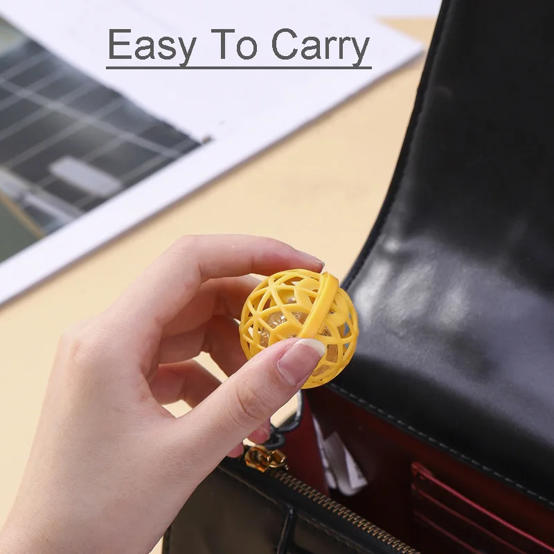 Cleaning Balls For Handbags Shoulder Tote Bags Convenient Small Reusable Laundry Washing Balls Purses Cleaner Ball For Tote Purs 4