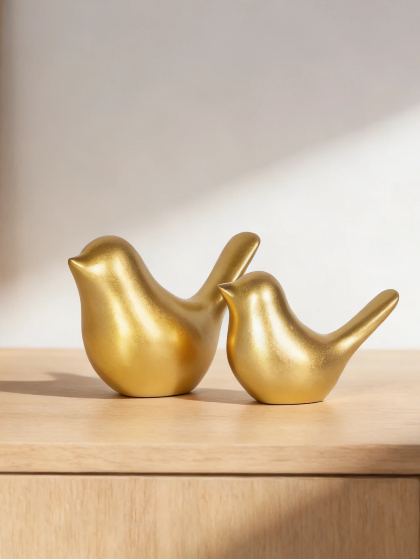 Eames Bird Resin Sculpture Set (2-Piece) 6