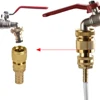 Brass Barb Hose Adapter for Garden Irrigation - Quick Connect Male and Female Fitting, 6/8/10/12/14/16/19/25mm Sizes Available 2