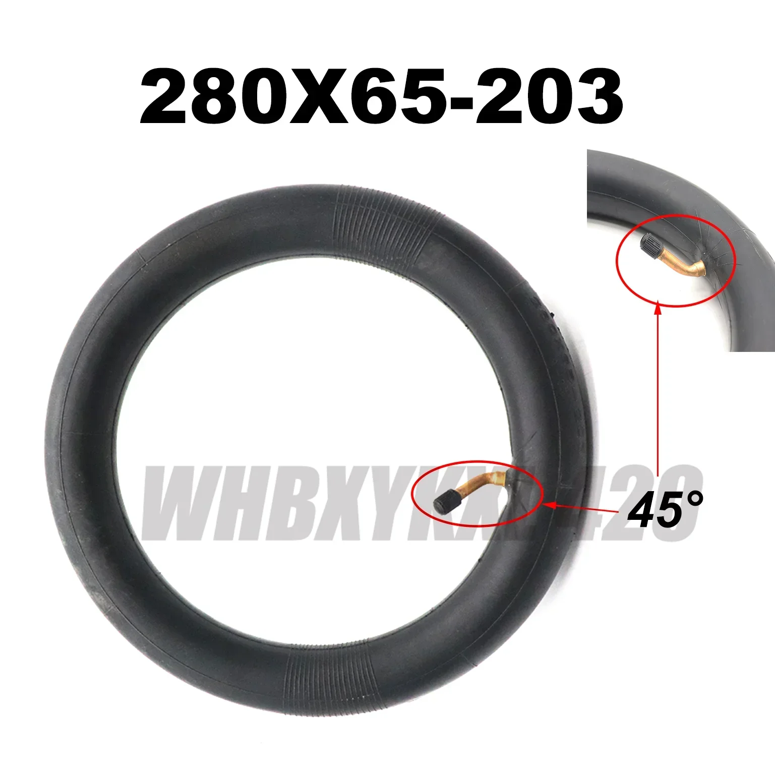 280x65-203 Inner Tube for Baby Carriages Stroller Accessories electric scooter Thickened 45 degree valve Tires