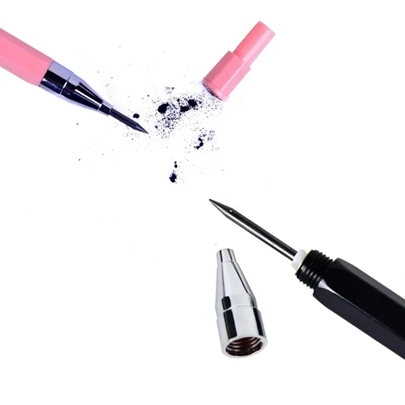 2pcs Automatic Pencil Lead Holder School Writing Supplies Stationery Mechanical Pencils Set Of Drafting Rules Korean Stationery