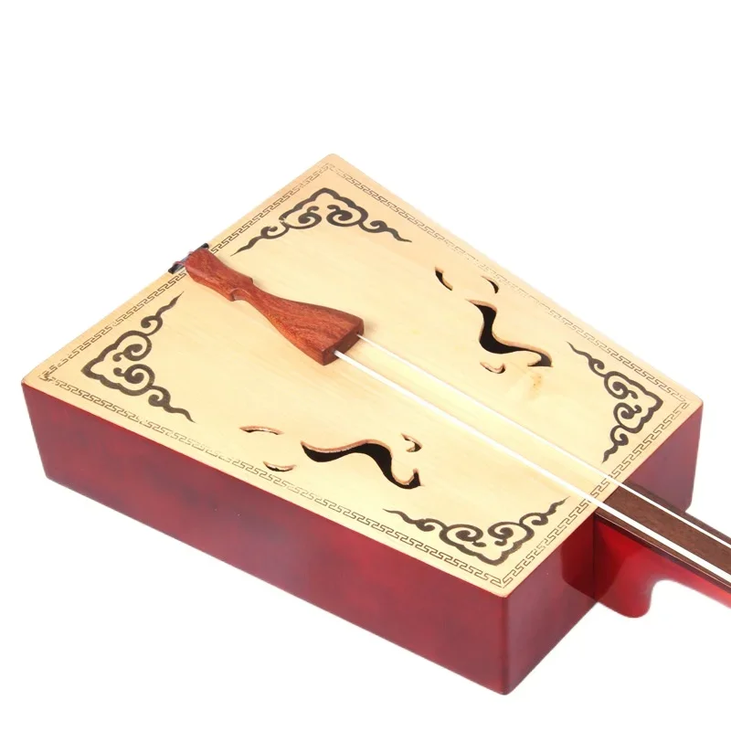 Mongolian matouqin Morin khuur musical instrument mahogany fingerboard professional performance