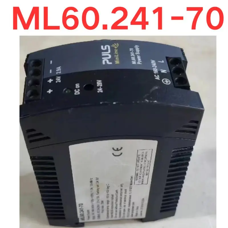 스위칭 전원 공급 장치 ML60.241-70, 중고 테스트 OK, 24V, 70W