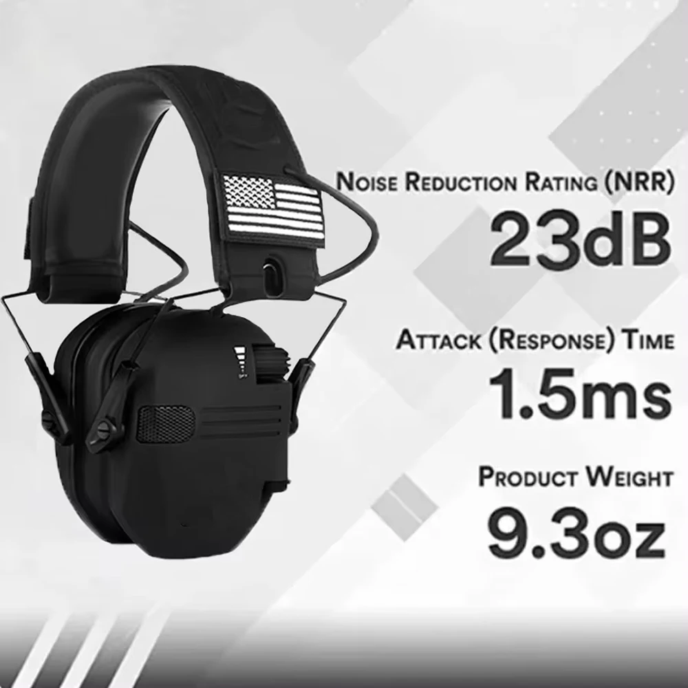 Shooting Earmuffs Earmuffs Active Headphones For Shooting Electronic Hearing Protection Ear Protect Noise Reduction Active Hunting
