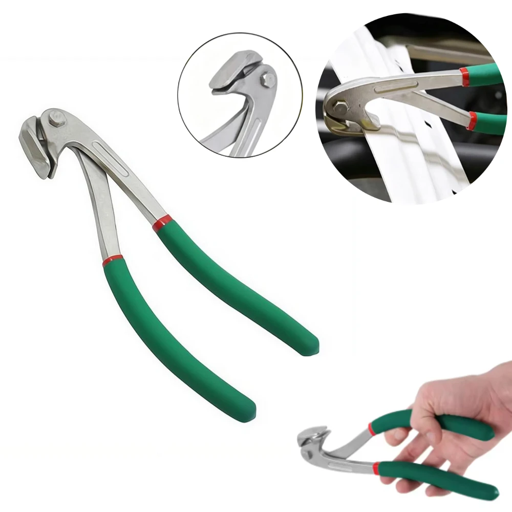 Strumenti per la riparazione di bordi auto, per passaruota, parafango, portiera, paraurti, kit di riparazione ammaccature senza verniciatura, strumento a calibro per fori piatti, clip per manutenzione auto