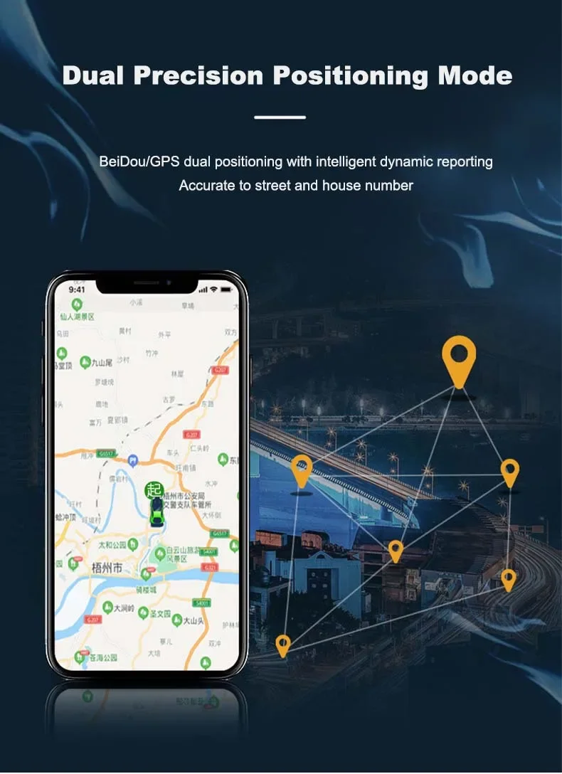 Car Magnetic Pickup Voice Tracker Monitor 4G GPS Remote Monitor Loss Prevention Locator Free Platform