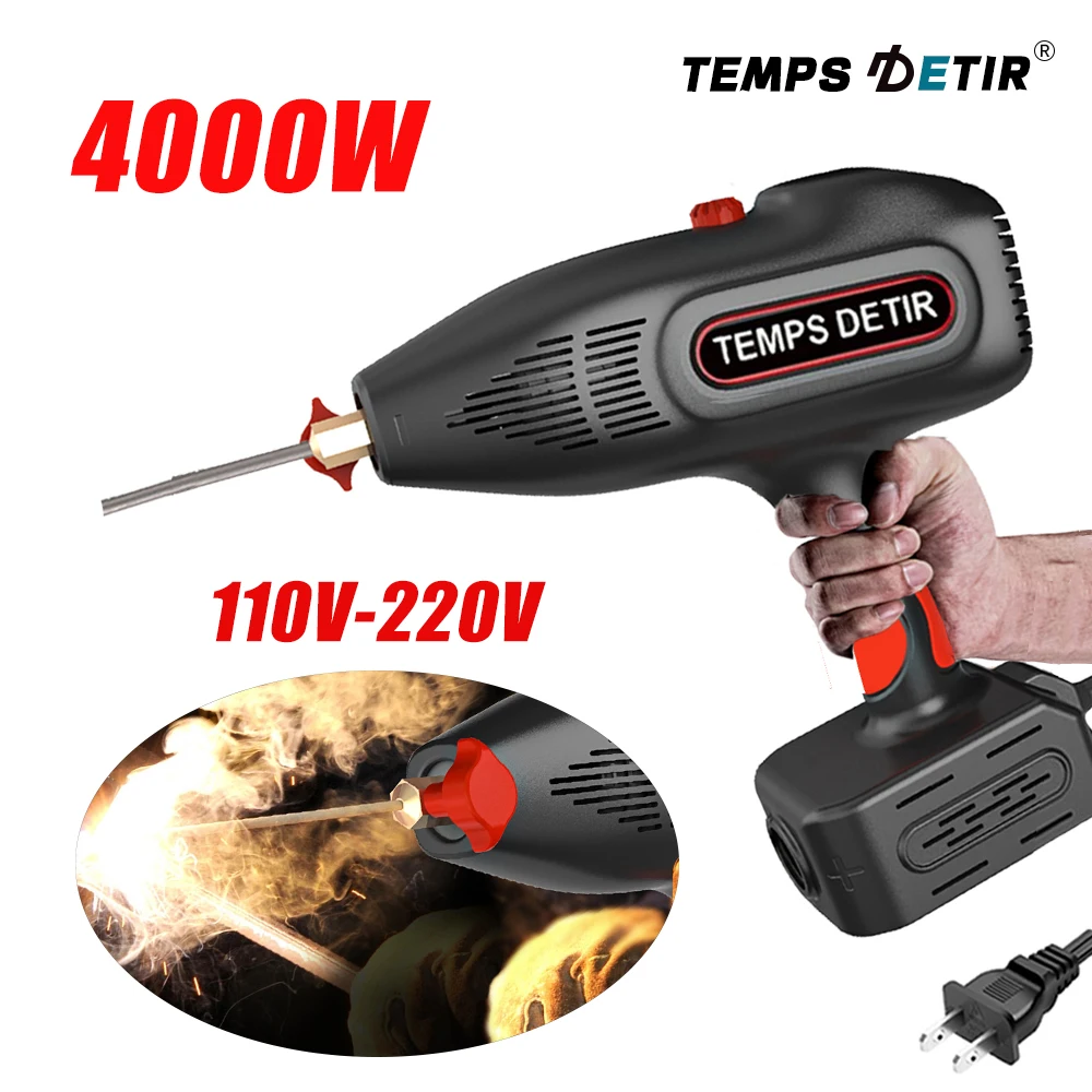 4000W New AC 110V-220V Handheld Portable High Power Arc Welding Machine, Automatic Digital Intelligent Electric Welding Machine