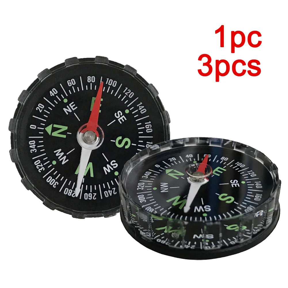 45mm Handheld Mini Compass Outdoor Camping Hiking Survival Guider Navigation Compass for Student Scientific Experiment Teaching