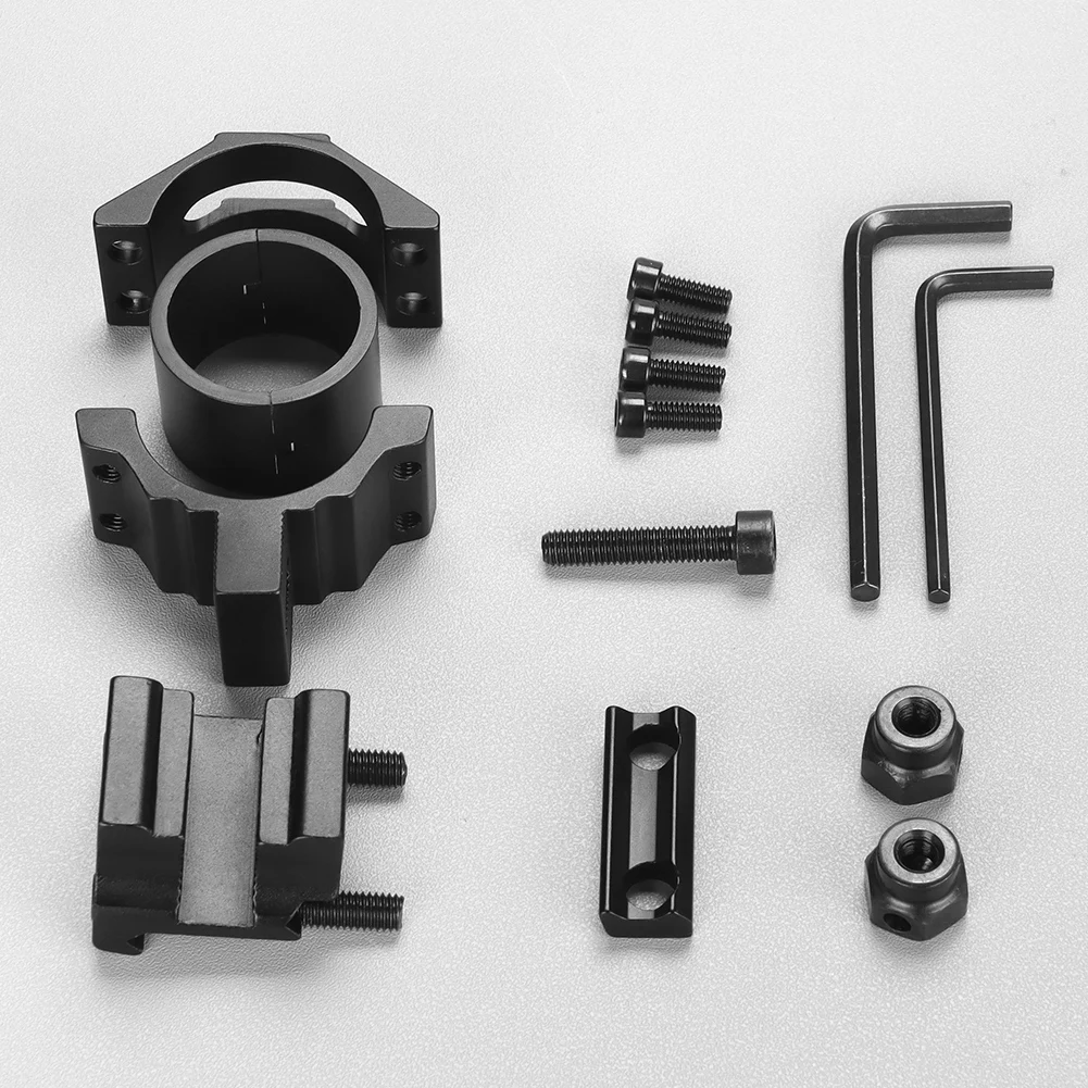 유니크파이어 2개입 M3020KJ QD 퀵 릴리즈 1인치(25.4mm/30mm) 스코프 링 로우 프로파일 23mm 도브테일 레일 마운트 QD 링
