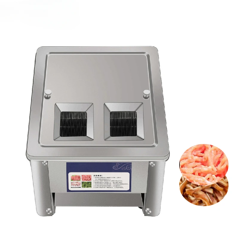 

BEIJAMEI 150kg/h Automatic Electric Meat Vegetable Cutting Slicing Machine Commercial Meat Block Slicer Cutter Price