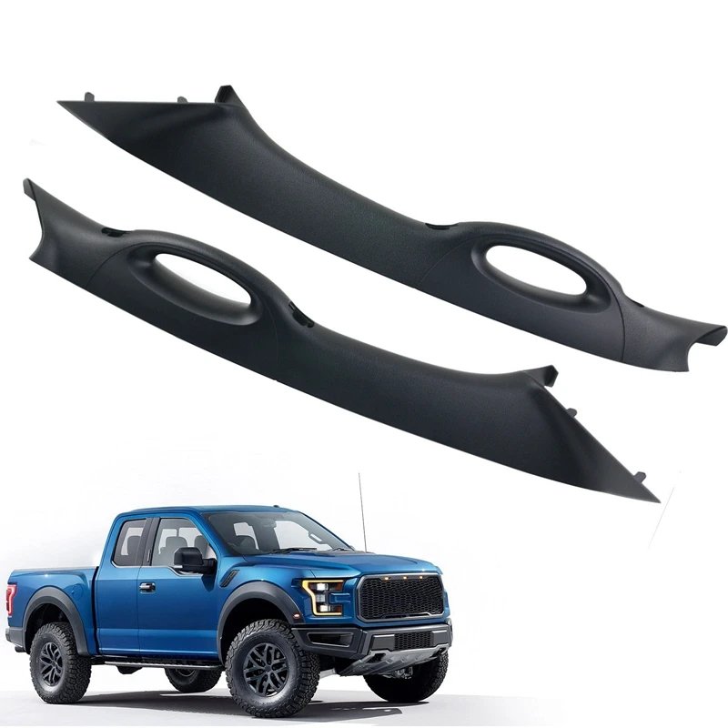 

Car Interior A-Pillar Trim Panel Front Left+Right Winshield Pillar Trim For Ford F-150 Lincoln Mark LT 4L3Z-1503599-AAA