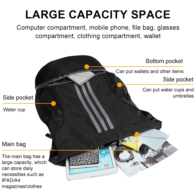 Meerjungfrau Kordelzug Rucksack – Wasserdicht, 36x43 Cm, Für Sport & Strand