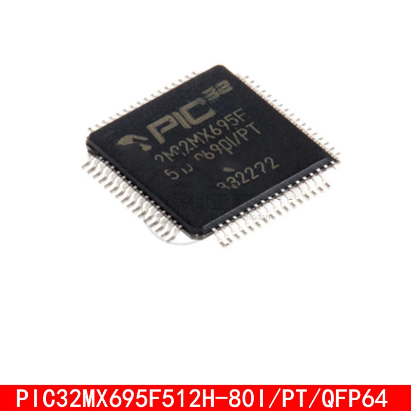 1-5PCS PIC32MX695F512H-80 PIC32MX695F512H-80I/PT QFP64 Microcontroller IC integration of MCU 1pcs lot pic18f65j10 i pt pic18f65j10 qfp64 microcontroller in stock