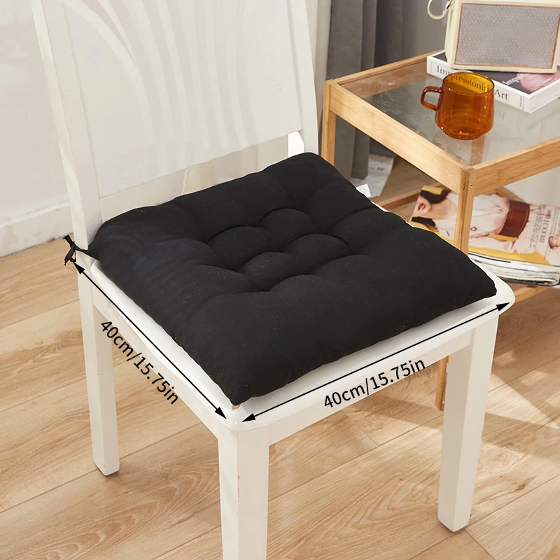 Square Chair Soft Pad Thicker Seat Cushion For Dining Patio Home Office Indoor Garden Sofa Buttocks Cushion Soft Seat