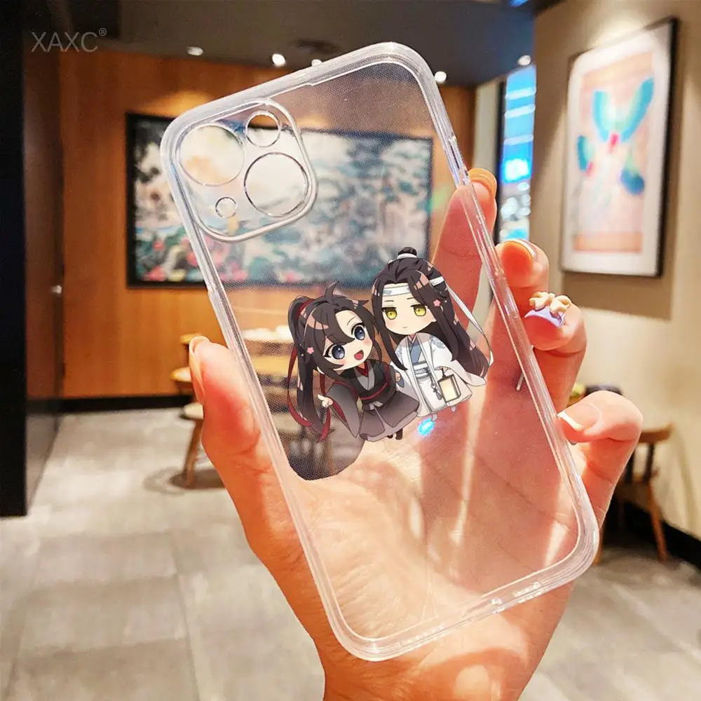 Elegant Mo DAO Zu Shi Transparent Phone Case