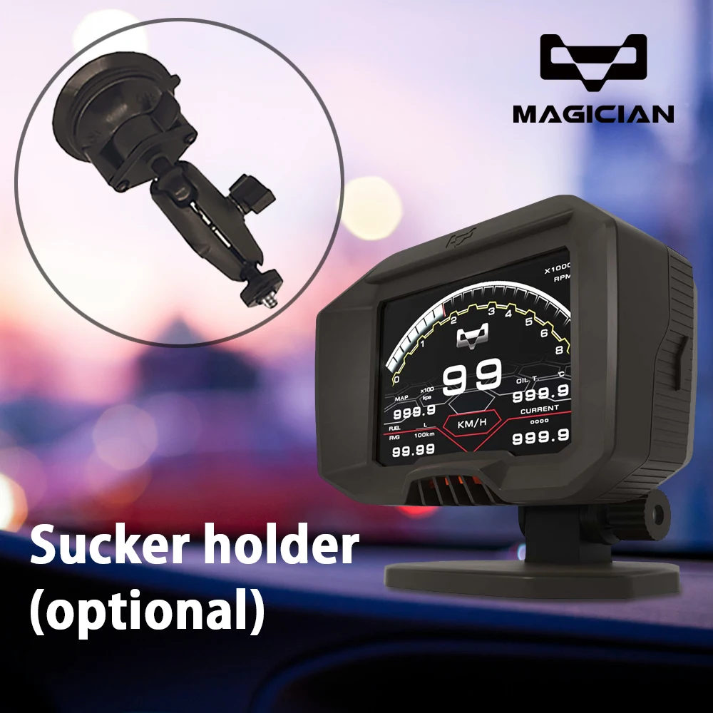 OBD2 メーター Magician F936 魔術師 OBD 英語版 車HUD ヘッドアップ