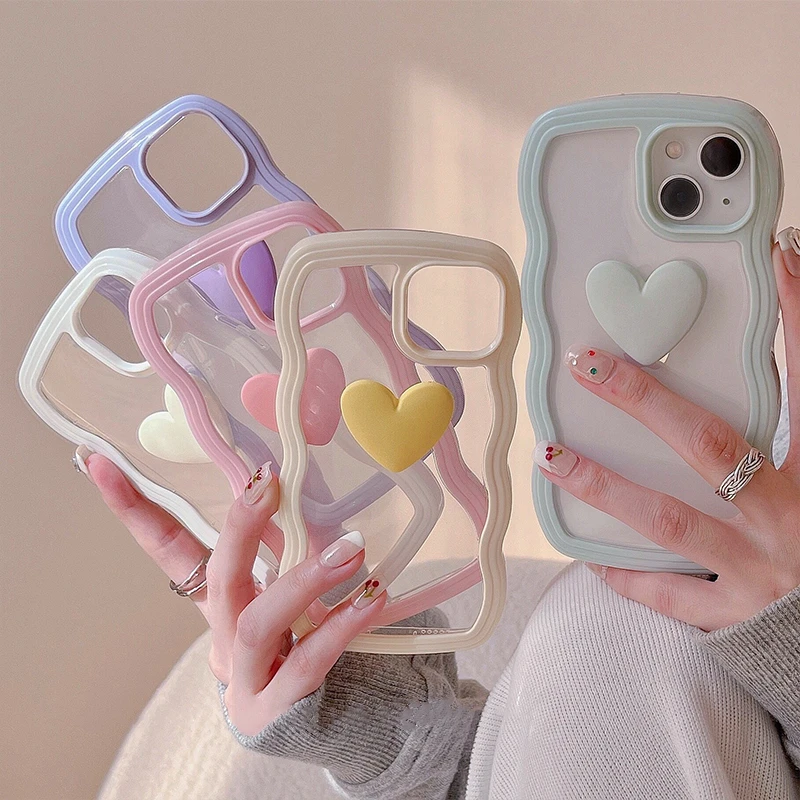 Korean Aesthetic Candy Love Heart Wave Phone Case For Iphone 13 12 11 Pro Xs Max X Xr Simple Cute Clear Soft Silicone Back Cover Mobile Phone Cases Covers Aliexpress Korean Aesthetic Candy Love Heart Wave Phone Case For Iphone 13 12 11 Pro Xs Max X Xr Simple Cute Clear Soft Silicone Back Cover Mobile Phone Cases Covers Aliexpress