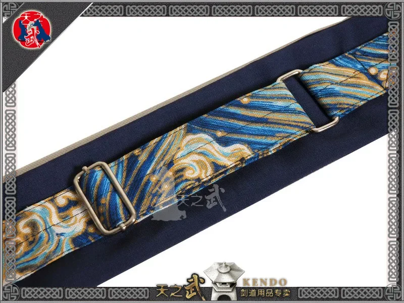 Japanese Style Bamboo Sword Wooden Knife Bag Aikido Iaido Kendo Supplies Carry Bag with Strap Hold 1 Sword Cotton Canvas