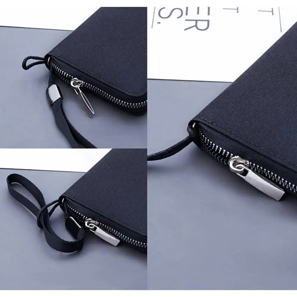 Bleach Kurosaki Ichigo Long Wallet Men Women Clutch Money Clip Credit ID Card Holders Zip Student Purse Handbag with Chain