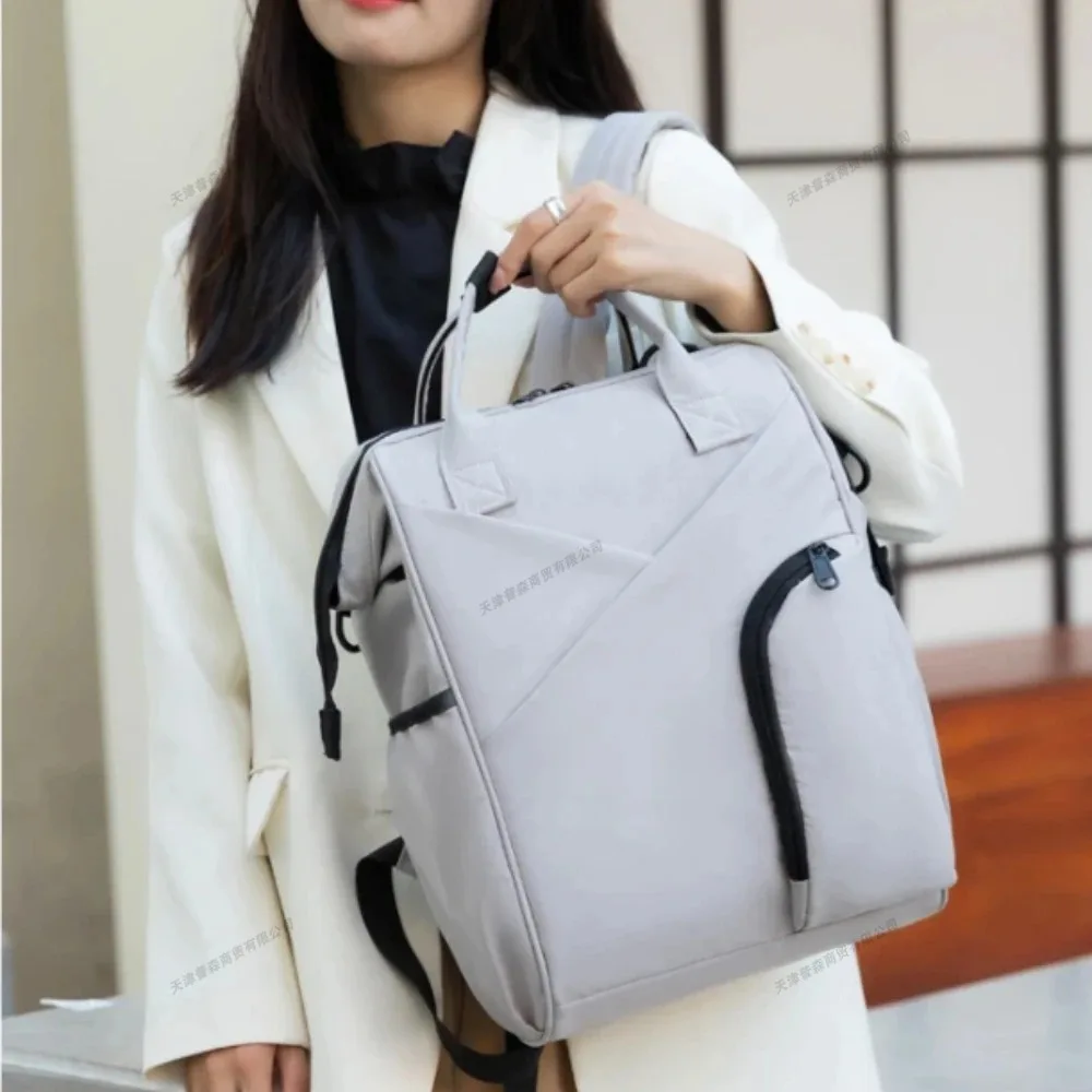 Waterproof Outdoor Diaper Backpack for Mom Large Capacity Maternity Organizer Tote Travel Bag for Women and Baby Baby Gear Use