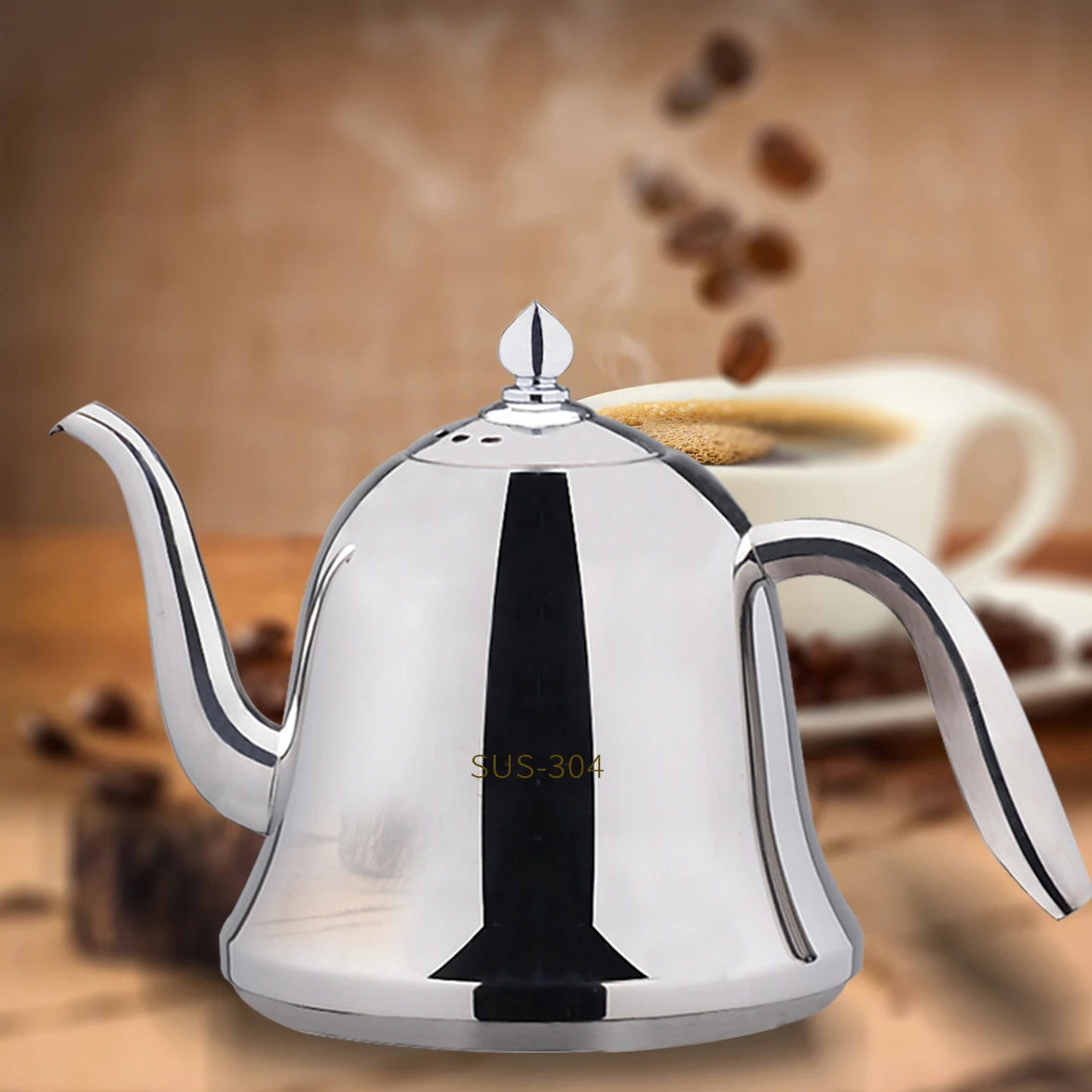 1.2/1.8L Large Capacity Stainless Steel Teapot with Strainer Tea Kettle Tea  Infuser - AliExpress