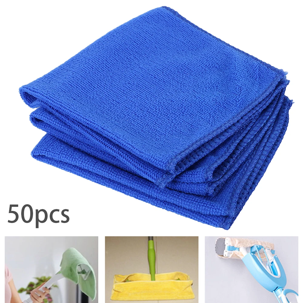 5/50pcs Washing Cloth Towel Duster Microfiber Car Cleaning Towel Soft Cloth Home Cleaning Micro Fiber Car Washing Glass microfiber towel,cleaning cloth,microfiber cleaning cloths,microfiber car towel,microfiber towels,fiber towel,microfiber washing towel,car washing towel,car drying towel,fiber car wipes
