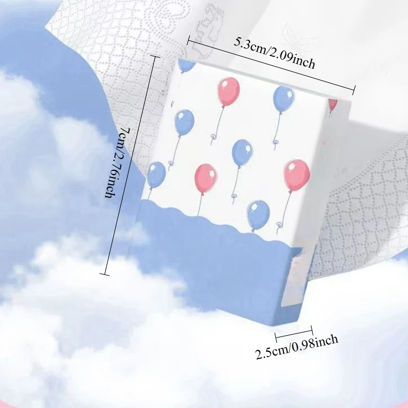 80/40/20/10Packs Native Wood Pulp Packets Paper Towels Handkerchief Paper Kleenex Napkins Toilet Drawing Portable