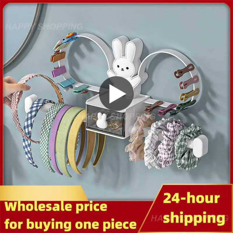 

Pleasure Hair Band Storage Artifact Take It At Your Fingertips Hair Accessories Storage Rack Space-saving Storage Box Actual