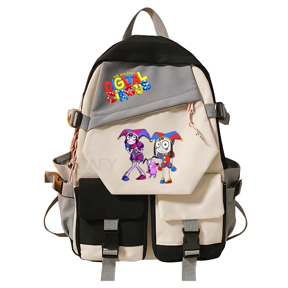 Backpack The Amazing Digital Circus School Bags Casual Outdoor Travel Backpacks Youth Sports Laptop Teens Mochila Escolar Gift