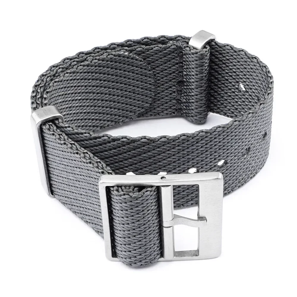 Premium Braided Nylon Canvas Watch Band – Soft, Sporty, Waterproof Strap
