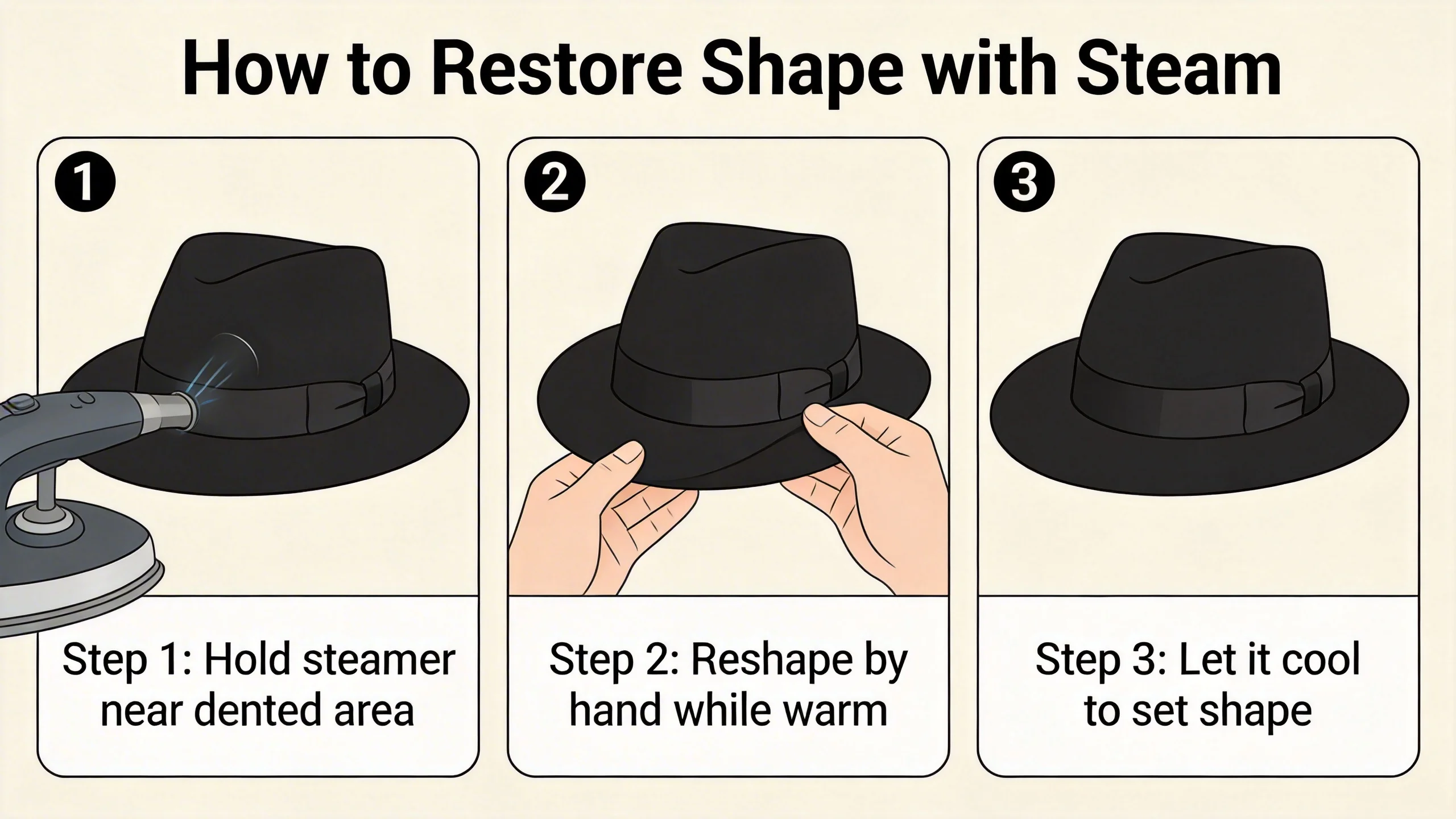 Classic Mens Wool FeltGangster Fedora Michael Jackson Gentleman Hat For Men Women