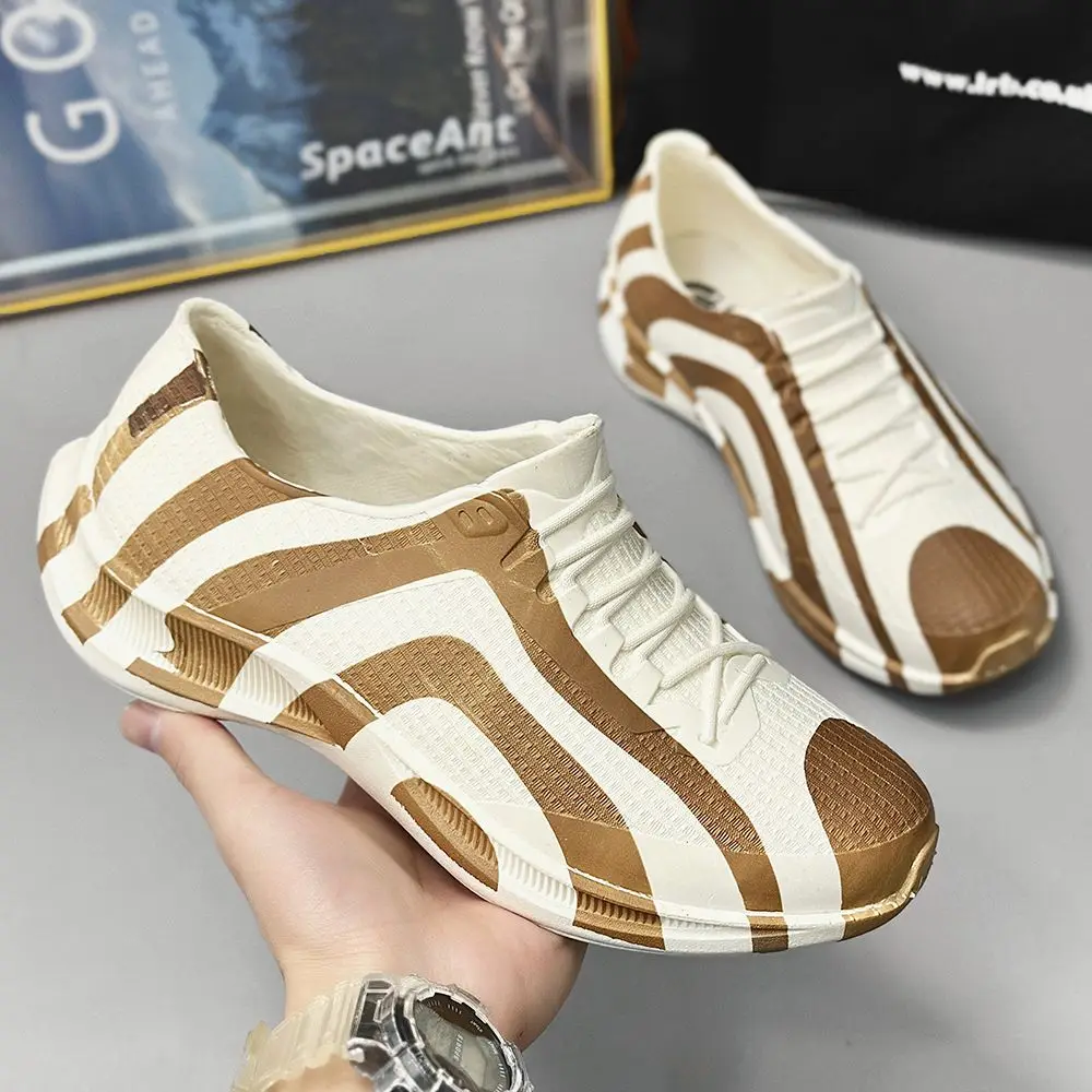 

water resistant rubber boots men's stylish slip on rainshoes unisex rain boots man fashion low top good rain shoes new galoshes