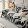 Nordic Style Chenille Sofa Towel Tassels Boho Geometric Patterns Sofa Cover for Living Room Casual Slip Covers Blankets For Beds 2