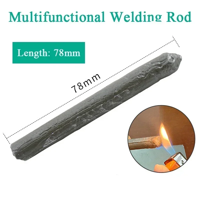 Welding Rods 3/30Pcs Welding Rods Low Temperature Aluminum Welding Rod Copper Iron Metal Wire Stainless Steel Easy Household Repairing Agent